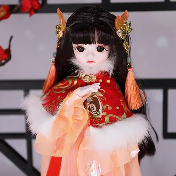 1 комплект Сменных Шарнирных кукол, 28 см, кукла Xiao Jinli Серии Little Angel 1/6 BJD, игрушка для девочек в подарок на День рождения, может менять макияж